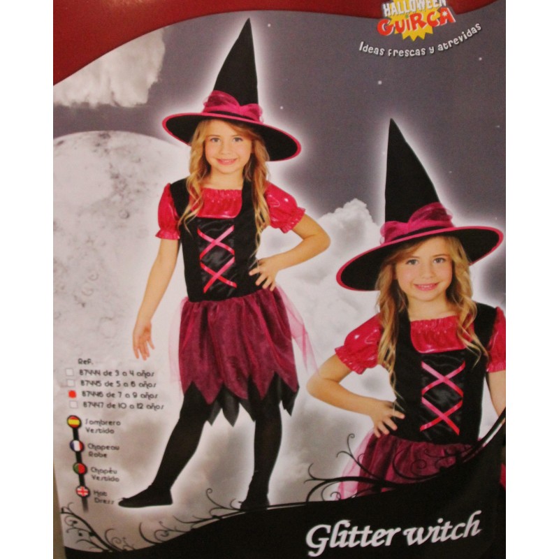 Déguisement sorcière enfant Halloween