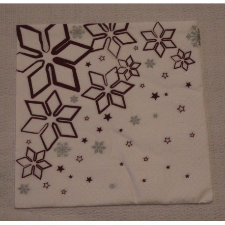 Serviette Papier Poudreuse Prune
