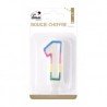 Bougie Chiffre 1