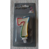Bougie Chiffre 7