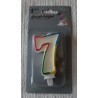 Bougie Chiffre 7