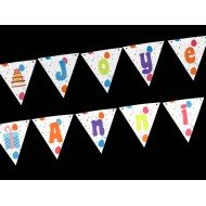 Guirlande Fanion Joyeux Anniversaire