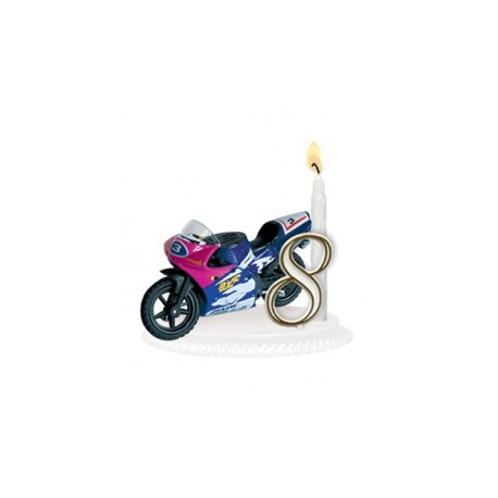 Bougie Anniversaire Moto