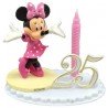 Bougie d'Anniversaire Minnie sur Socle