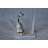 Bougie Anniversaire Licorne sur Socle