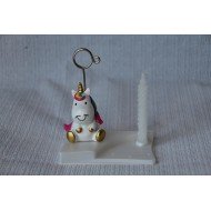 Bougie Anniversaire Licorne sur Socle