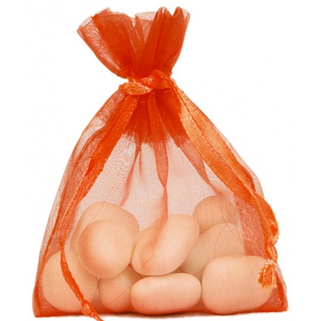 10 Sacs Organdi Uni