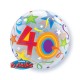 Ballon Bubbles Chiffre 18/21/30/40/50/60