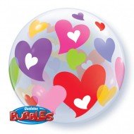 Ballon Bubbles Coeurs