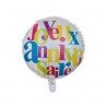 Ballon Aluminium Joyeux Anniversaire Festif