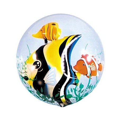 Ballon Double Bubble Poisson Tropical