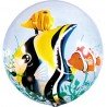 Ballon Double Bubble Poisson Tropical