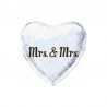 Ballon Aluminium Mrs & Mrs