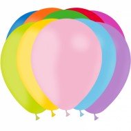 100 Ballons Assorties D.14cm