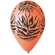 10 Ballons Motif Jungle