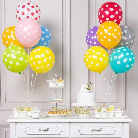 Ballon Latex à Pois D.80cm