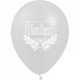 10 Ballons Noces d'Argent