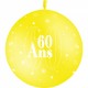 Ballon Chiffre 60 ans D.90cm Noir