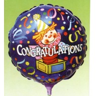 Ballon Métallisé Congratulations