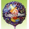 Ballon Métallisé Congratulations