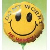 Ballon Métallisé Don't Worry Be Happy