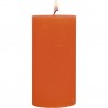 Bougie Cylindrique Orange