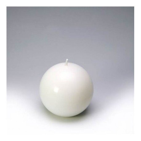 Bougie Boule Blanche