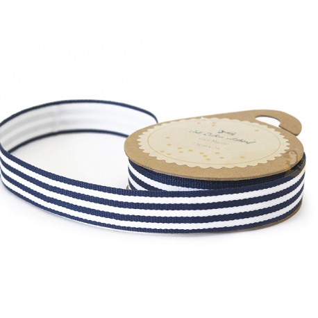 Ruban Adhésif Rayé Marine