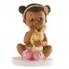 Figurine Petite Fille Métisse Assise