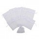 10 Pochons Organza Blanc