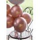 Ballon Latex Joyeux Anniversaire Métal Rose Gold