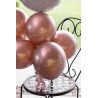 Ballon Latex Joyeux Anniversaire Métal Rose Gold