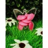 Boite Forme Papillon Plexi Transparente x4