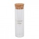 Tube à Essai Communion en Verre Or + Bouchon Liège