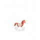 Cheval à Bascule Métal Rouge