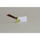 Etiquettes Communion Blanc/Vert Anis x12