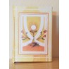 Boites Dragées Communion Calice Jaune Or x10