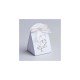 Boites Dragées Communion Calice Blanc/Argent x6
