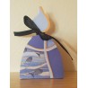 Boites Dragées Communion Bougie Mer x10