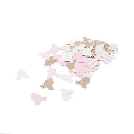 Confettis Body Fille Rose x100