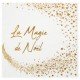 Serviette La Magie de Noël