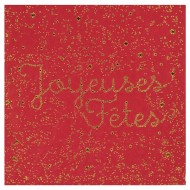 Serviette Voie Lactee Joyeuses Fêtes