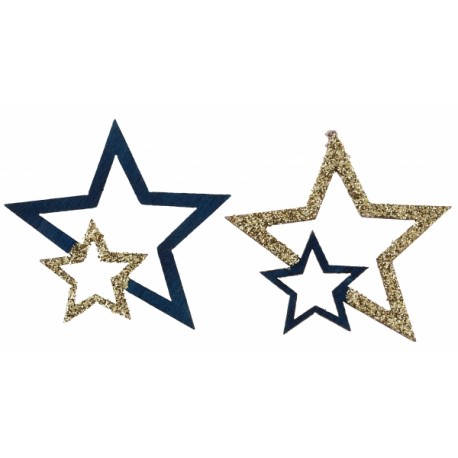 Décor à Parsemer Etoiles Pailletées