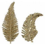 Petit Feuille Pailletée
