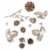 Assortiment Noël Givré Paillettes Champagne