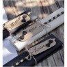 12 Noeuds Papillon Autocollant en Bois