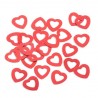 Confetti de Table Coeur Rouge
