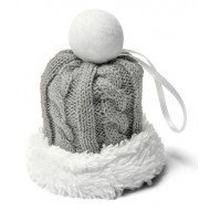 Suspension Bonnet Laine Gris
