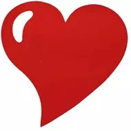 SET DE TABLE COEUR x50