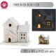 Maison Bois Gris AV LED